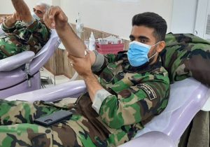 کارکنان منابع طبیعی گیلان با اهدای خون حیات سبز آفریدند