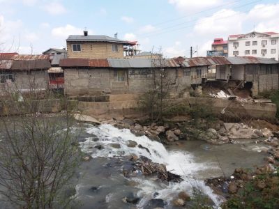 خسارت میلیاردی در شاندرمن ماسال بر اثر تجاوز به حریم رودخانه