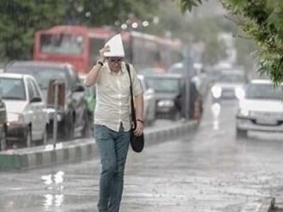 بارش ۱۶ میلی متر باران در گیلان