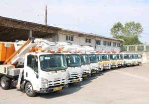 نوسازی ناوگان و تجهیزات خودرویی شرکت توزیع برق گیلان با اعتباری ۱۰۴ میلیارد ریال