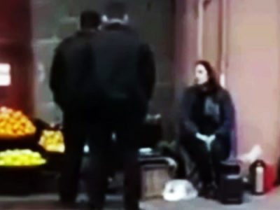 روایتی تلخ از برخورد زننده مأموران شهرداری رشت با بانوی غیور و معلول دست‌فروش