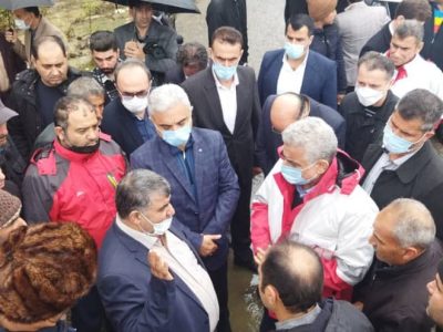 ۲۰ خانوار روستای باقلاکش صومعه سرا را در محاصره آب قرار گرفت