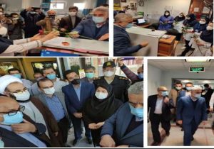 بازدید استاندار گیلان از بیمارستان لنگرود بمناسبت روز پرستار