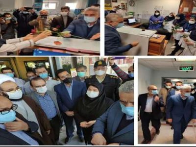 بازدید استاندار گیلان از بیمارستان لنگرود بمناسبت روز پرستار