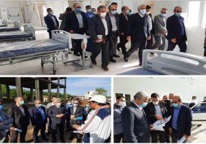 بازدید استاندار گیلان از طرح‌های نیمه‌تمام حوزه سلامت گیلان