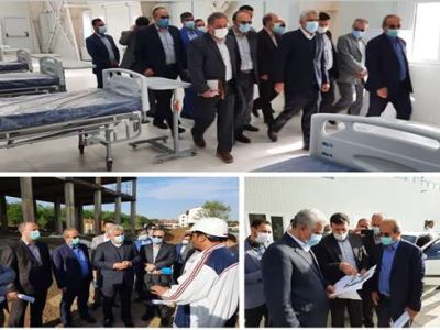 بازدید استاندار گیلان از طرح‌های نیمه‌تمام حوزه سلامت گیلان