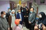 عیادت نماینده ولی فقیه در گیلان و مسوولان دانشگاه علوم پزشکی استان از کودکان بستری در بیمارستان ۱۷ شهریور رشت