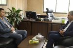 برگزاری جلسه مهندس همتی با هیئت مدیره و معاون امور بازرگانی
