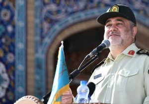 سردار اشتری: حافظان امنیت تاکنون در برابر تحرکات اخیر خویشتن‌داری کرده‌اند/ پلیس برای امنیت و آرامش مردم جان می‌دهد!