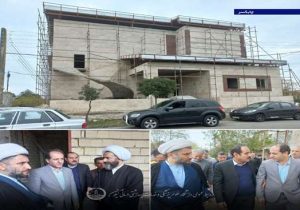 سرپرست دانشگاه علوم پزشکی گیلان از مرکز در دست احداث جامع سلامت چابکسر بازدید کرد