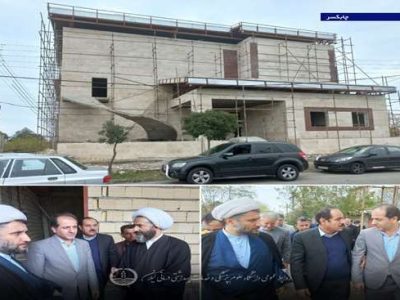 سرپرست دانشگاه علوم پزشکی گیلان از مرکز در دست احداث جامع سلامت چابکسر بازدید کرد