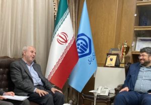 دیدار دکتر آشوبی با مدیرعامل سازمان تأمین اجتماعی کشور