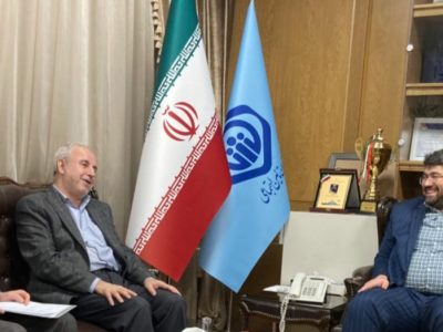 دیدار دکتر آشوبی با مدیرعامل سازمان تأمین اجتماعی کشور