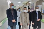 بازدید مشترک دکتر آشوبی و رئیس مجمع نمایندگان گیلان از بیمارستان حضرت رسول اکرم (ص) رشت