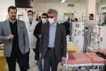 بازدید میدانی دکتر آشوبی از بیمارستان شهید بهشتی بندرانزلی