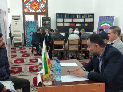 دایر شدن میز خدمت شرکت شهرکهای صنعتی گیلان در مصلی رشت