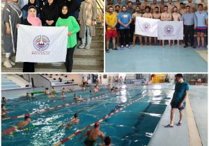 برگزاری تست ورودی نجات غریق در استخر نیروی دریایی ملوان رشت