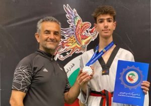 تبریک به ابوالفضل دولت پور بابت کسب مدال نقره در مسابقات تکواندو آزاد قهرمانی نونهالان کشور