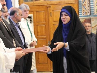 درخشش خبرنگار گیلانی در جشنواره ملی جلوه‌های فرهنگ رضوی