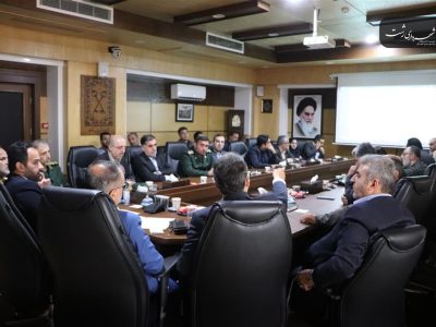 برگزاری جلسه برنامه‌ریزی به منظور فضاسازی محیطی دومین کنگره هشت هزار شهید گیلان