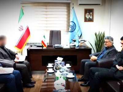 نشست مشترک رئیس دانشگاه علوم پزشکی گیلان با رئیس مجتمع پرتودهی گیلان