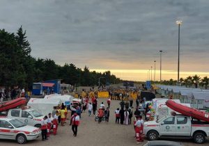 هلال گیلان ۱۷۴ نفر از غرق شدگی نجات داد