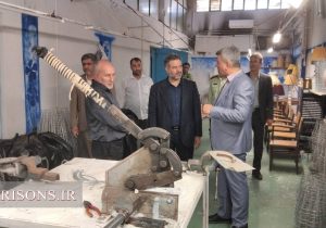 بازدید معاون توسعه مدیریت و منابع سازمان زندان های کشور از زندان های گیلان