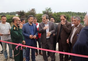 افتتاح بزرگترین سردهنه بتنی مسلح گیلان