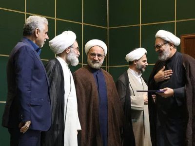 آیین تکریم و معارفه رئیس کل دادگستری استان گیلان