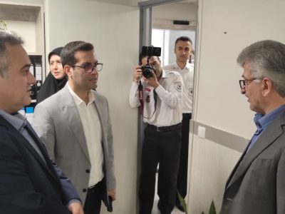 دیدار صمیمانه رئیس دانشگاه علوم پزشکی گیلان با کادر پرتلاش اورژانس ۱۱۵