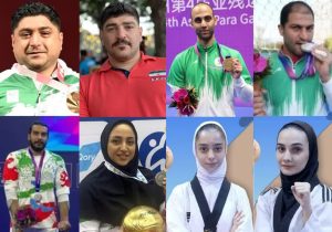 ا۲طلا،۳ نقره و ۳ برنز حاصل تلاش گیلانیها دربازیهای پاراآسیایی چین