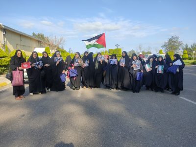 فریاد مرگ بر اسرائیل حریم رسالتی‌ها