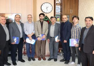 تجلیل معاون تجاری منطقه گیلان از زحمات همکاران و روسای مراکز مخابراتی رشت