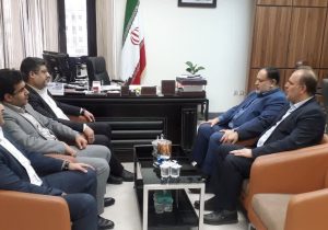 دیدار معاون توسعه بیمه‌ای بیمه اجتماعی روستائیان کشور با معاون استاندار گیلان