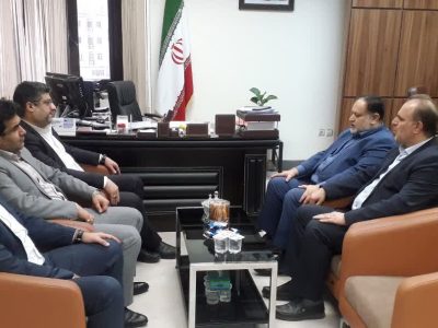 دیدار معاون توسعه بیمه‌ای بیمه اجتماعی روستائیان کشور با معاون استاندار گیلان