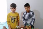 ابتکارات دو نوجوان روستا عرب لاله گون از مواد بازیافتی