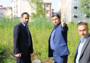 عملیات احداث پارک به متراژ ۷هزارمتر مربع در محدوده شهرک آزادگان آغاز شد