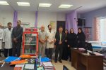اهدای یخچال نگهدارنده خون به بیمارستان ۱۷ شهریور رشت توسط خیرین