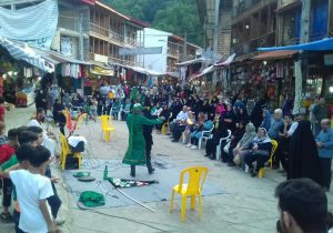 برگزاری آیین تعزیه در آستان مقدس امامزاده ابراهیم علیهالسلام شفت