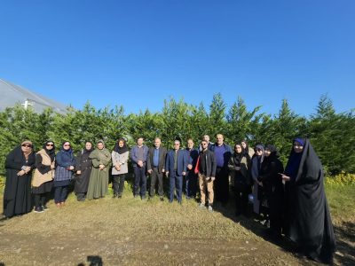 کاروان راویان پیشرفت گیلان به یک شرکت دانش‌بنیان رسید + تصاویر