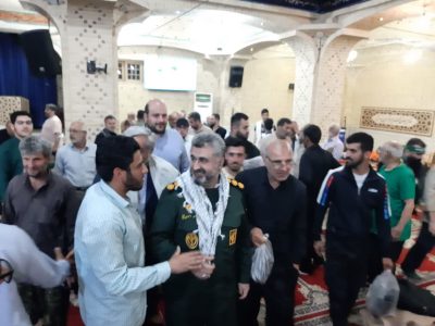 اینجا مسیر راهیان حضرت روح‌الله‌ست/ مسیر حرکت کاروان پیاده زائران مرقد مطهر امام خمینی (ره)