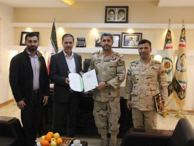 نشست مدیریت ارتباطات زیرساخت استان با فرمانده مرزبانی استان گلستان