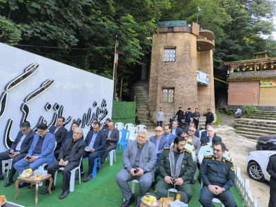 گام جدیدی در خدمت‌رسانی به گردشگران با افتتاح پوشش بانک صادرات در پارک جنگلی قلعه رودخان