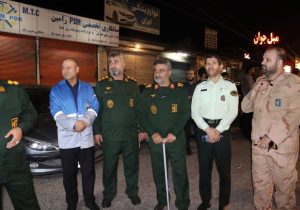 ۸۰۰ گشت مستمر شبانه اطلاعاتی و عملیاتی در رشت/صیانت از امنیت شهروندان تا رفع کامل فتنه رژیم متجاوز صهیونیستی