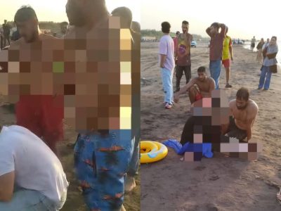 نجات جان ۷ عضو یک خانواده در سواحل