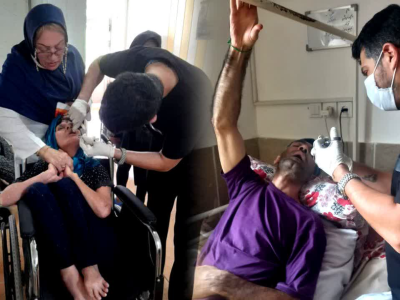 دندان‌پزشکی که لبخند فراموش‌شده معلولان و سالمندان را بازگرداند