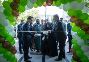 افتتاح ساختمان جدید شعبه معلم بانک در رشت با حضور مدیرعامل بانک قرض‌الحسنه مهر ایران