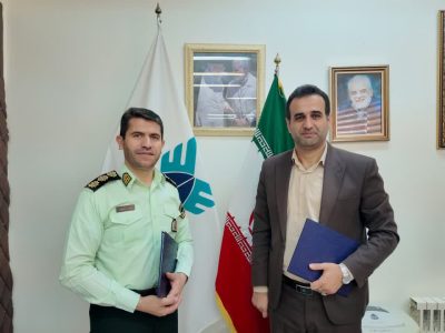 انعقاد تفاهم نامه همکاری های پژوهشی ، تامینی دانشگاه آزاد اسلامی با نیروی انتظامی شهرستان رشت