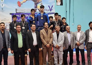 «نوجوانان گیلانی» مدالآور تنیس روی میز کشور