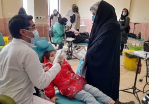 جهادگران سلامت در برمچه خمام فرود می‌آیند